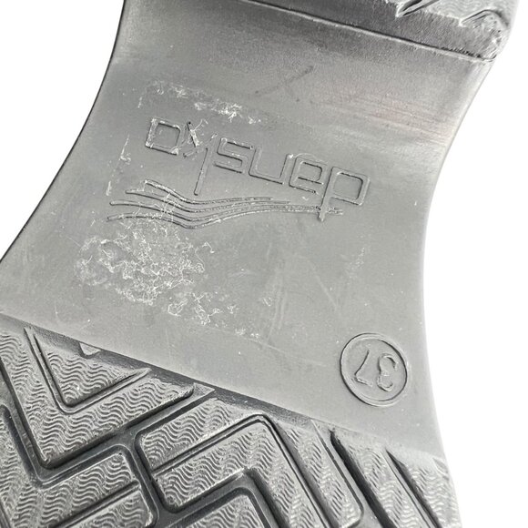 Dansko Maeve Patent Leather Closed Toe Black Sandals Womens Size 37 US 7 - Picture 12 of 13